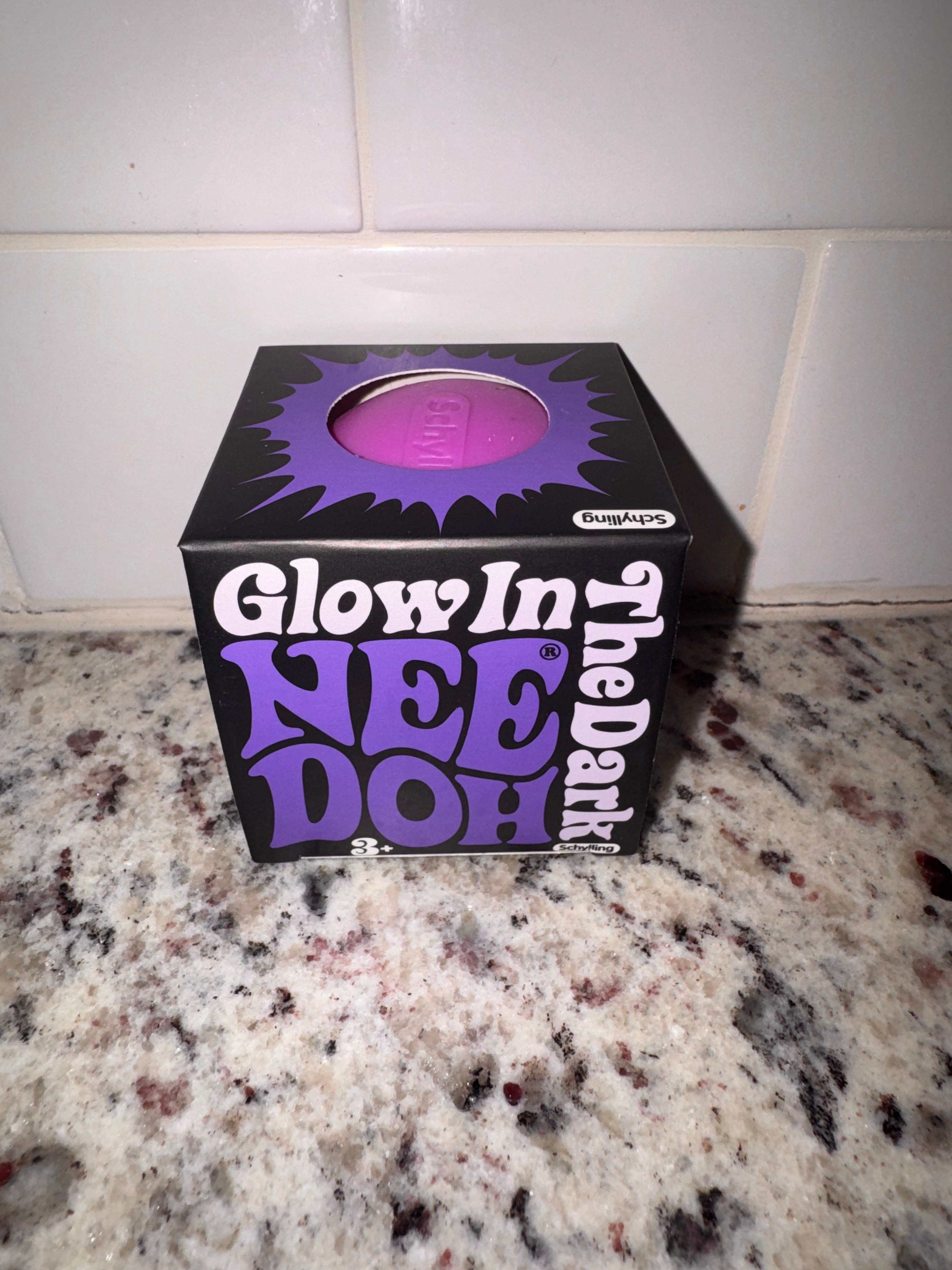 Needoh Glow in The Dark Purple!