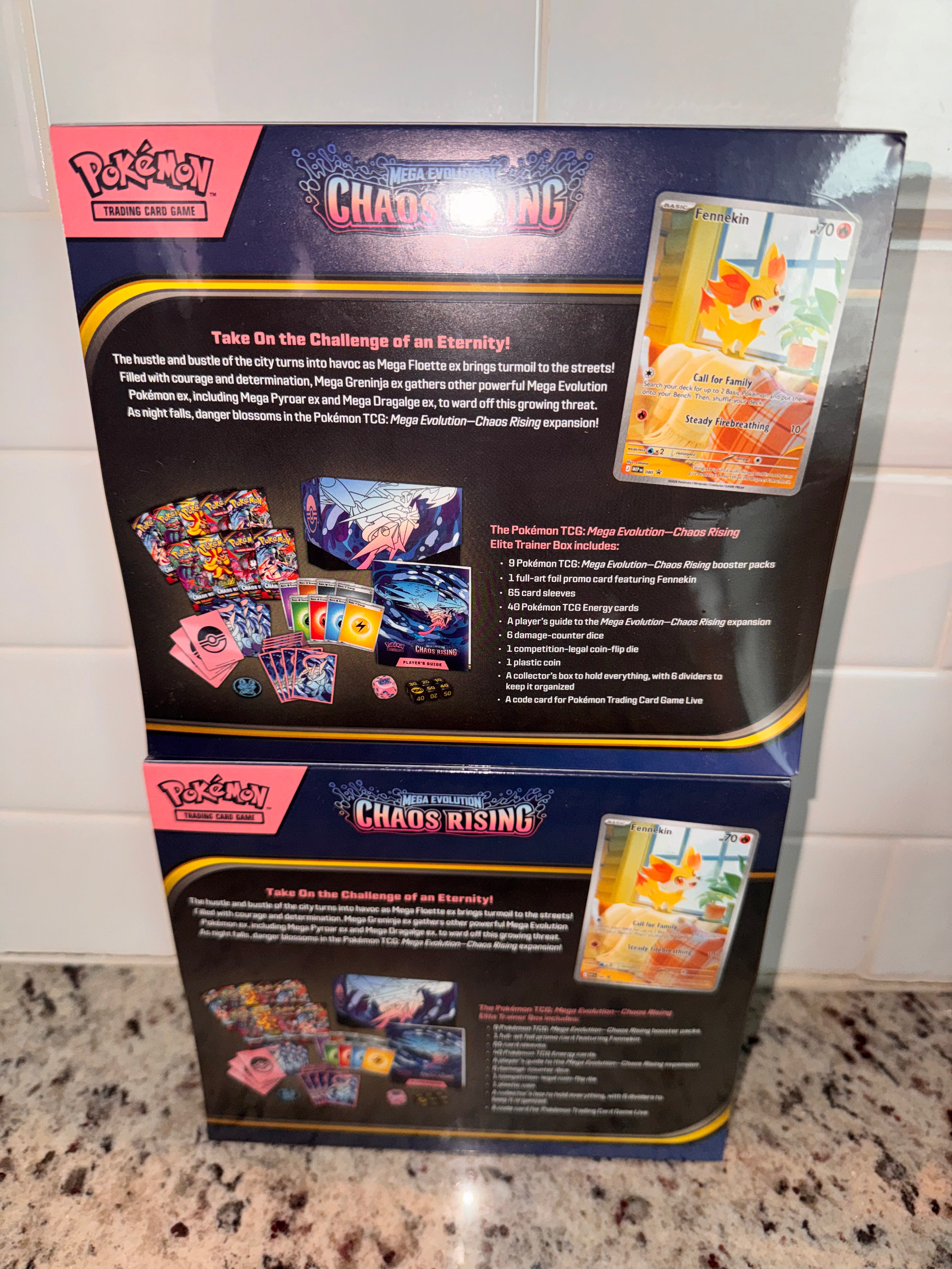 Pokémon Chaos Rising Elite Trainer Box ETB SEALED